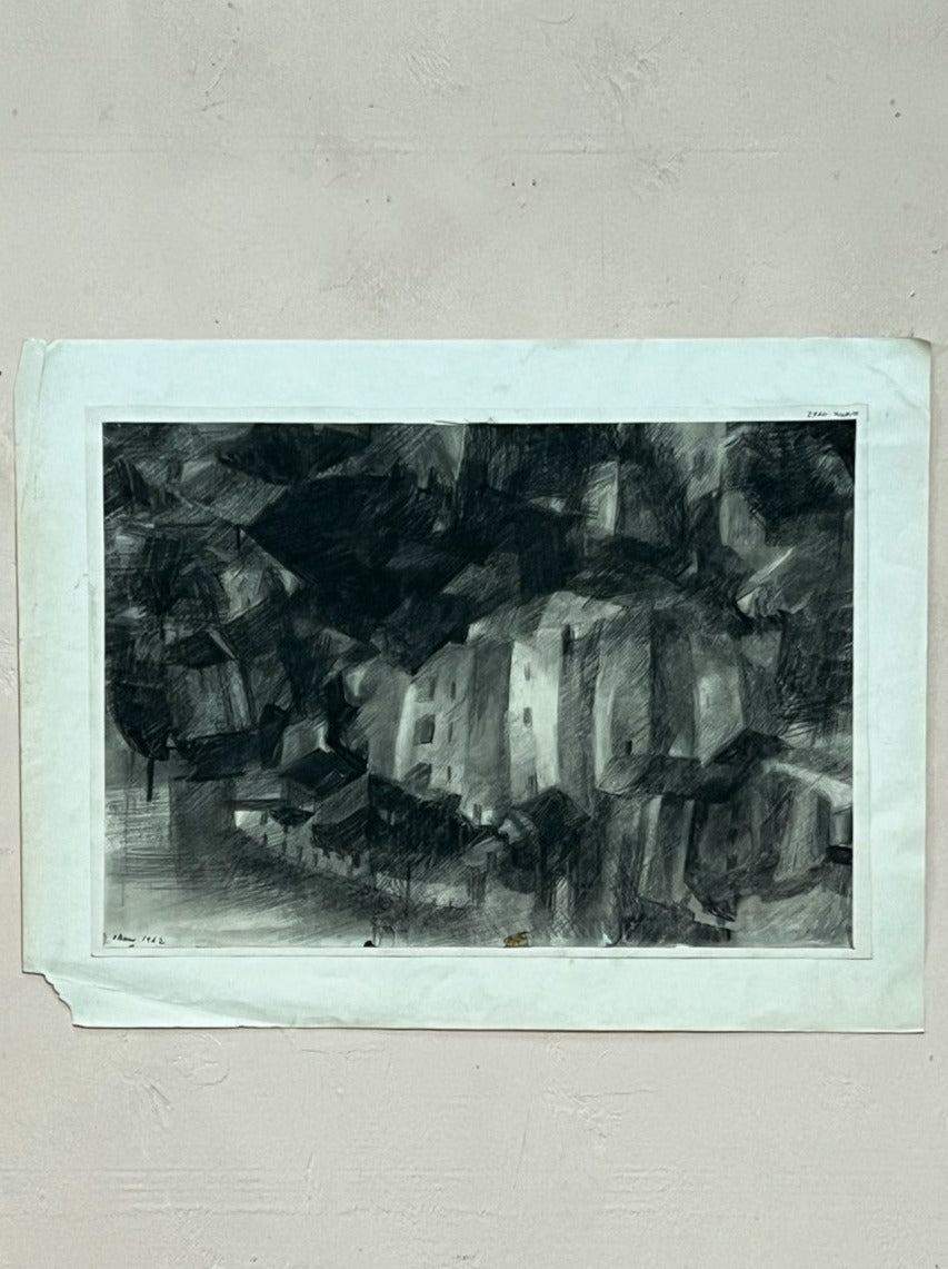 Charcoal on paper (No. 2)
