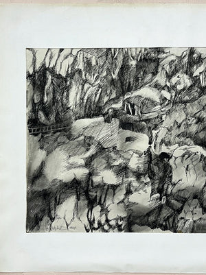 Charcoal on paper (No. 3)