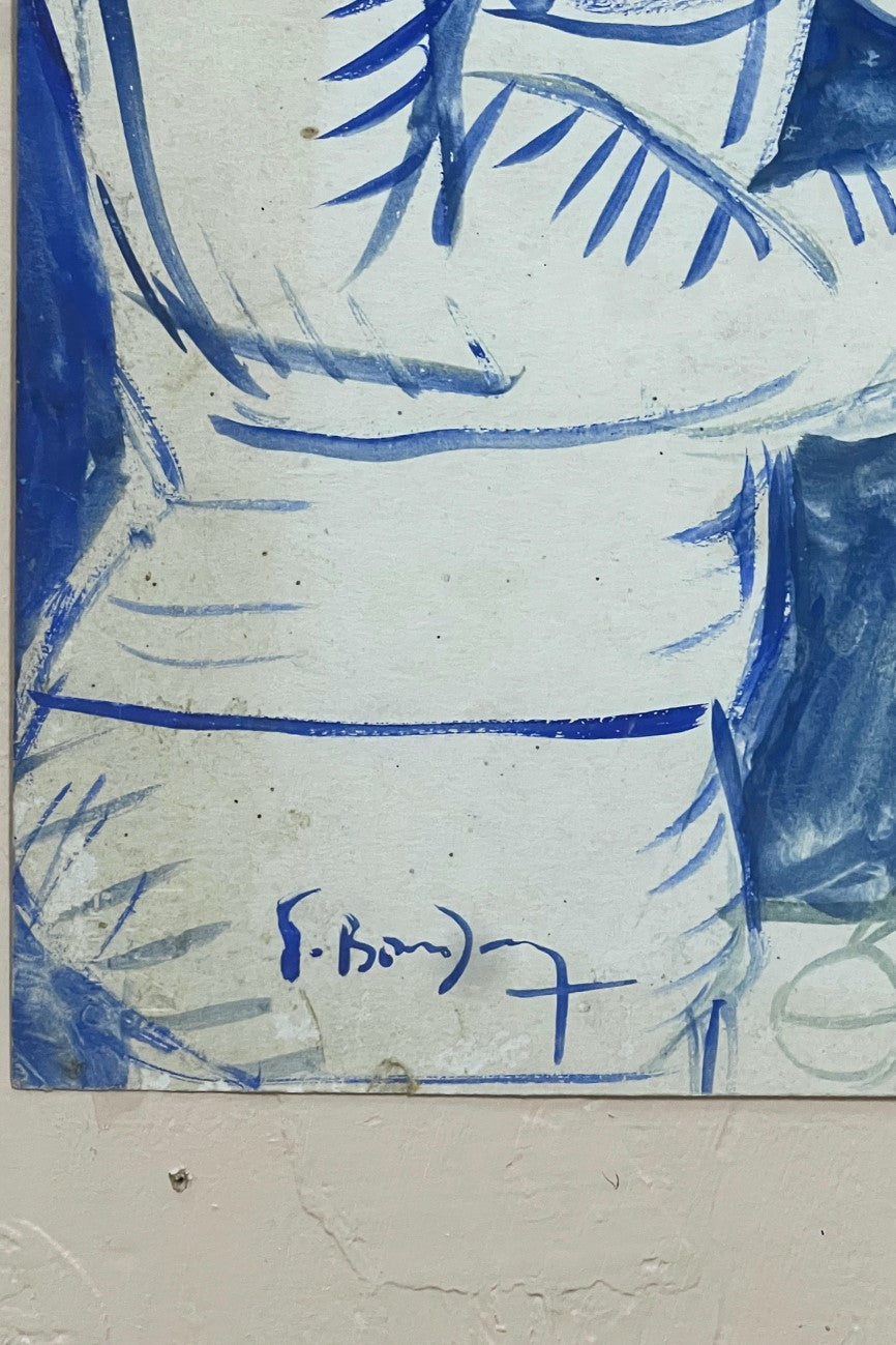 Patrick Boudon - Figures in Blue