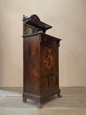 Inlaid marquetry cabinet