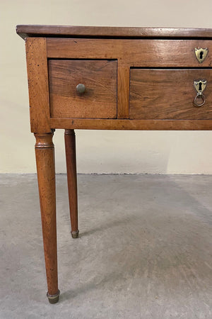 Walnut desk, or dressing table