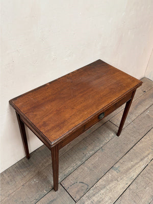 Tea table with drawer