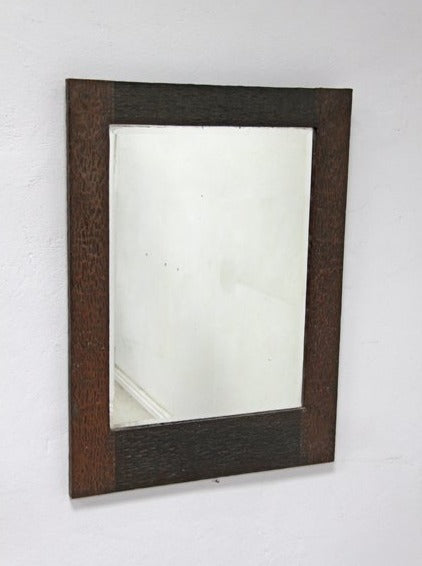 Metal frame mirror