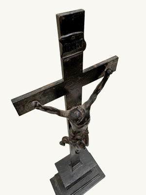 Steel crucifix