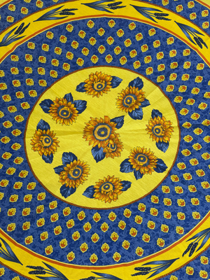 Oval tablecloth