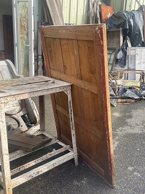 Mercury plate 1830's mirror