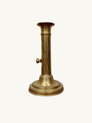 Brass candleholder