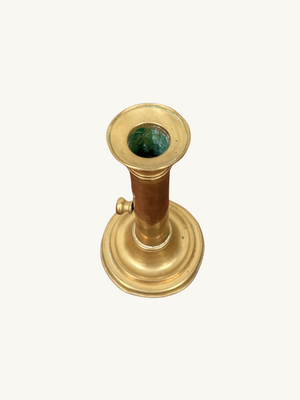 Brass candleholder