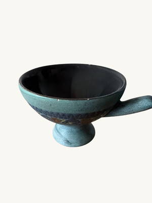 Pair of blue cups