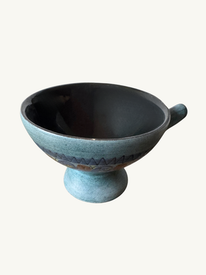 Pair of blue cups