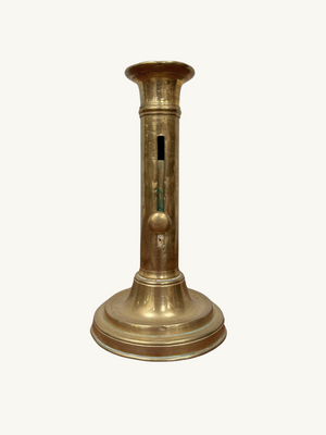 Brass candleholder