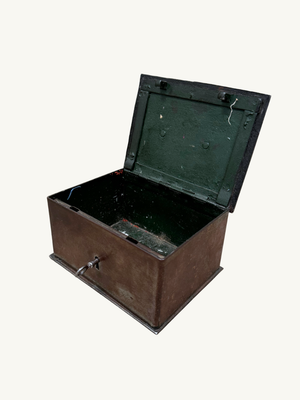 Small iron strongbox