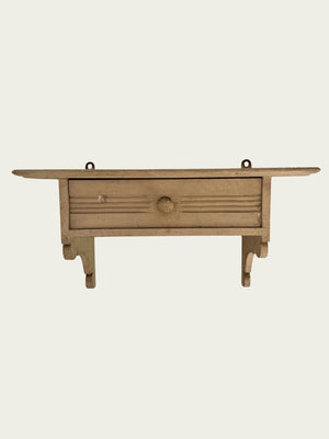 Small shelf with drawer
