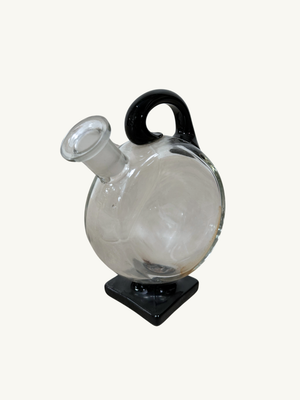 Art Deco glass decanter