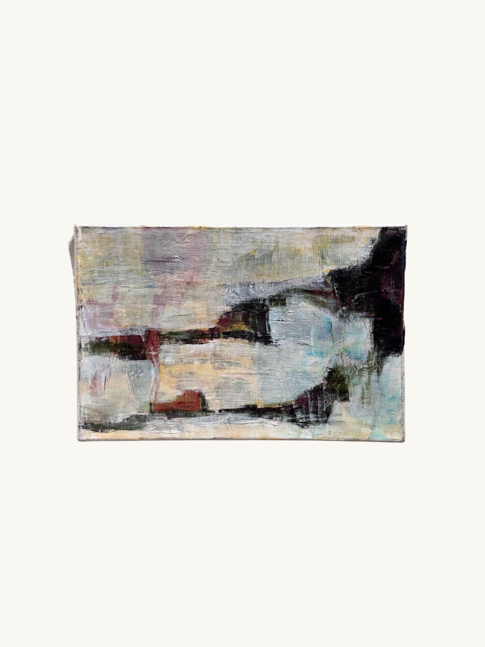 Small abstract painting
