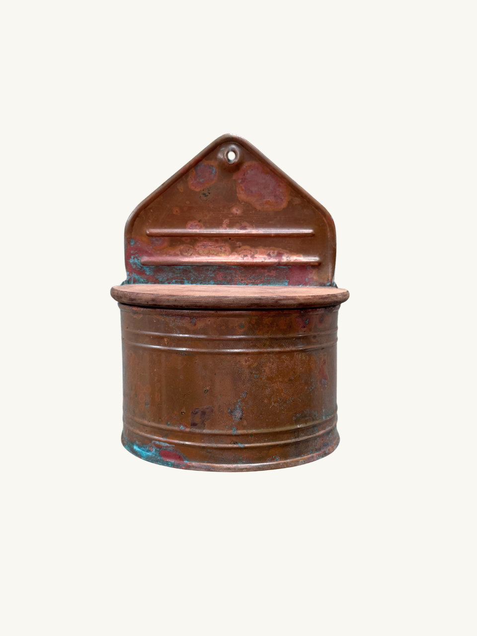 Copper salt pot
