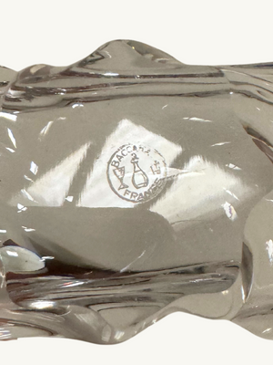 Baccarat glass dish