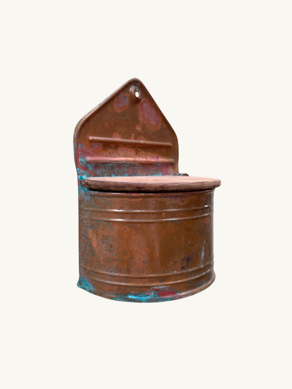 Copper salt pot