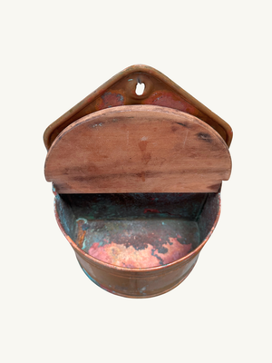 Copper salt pot