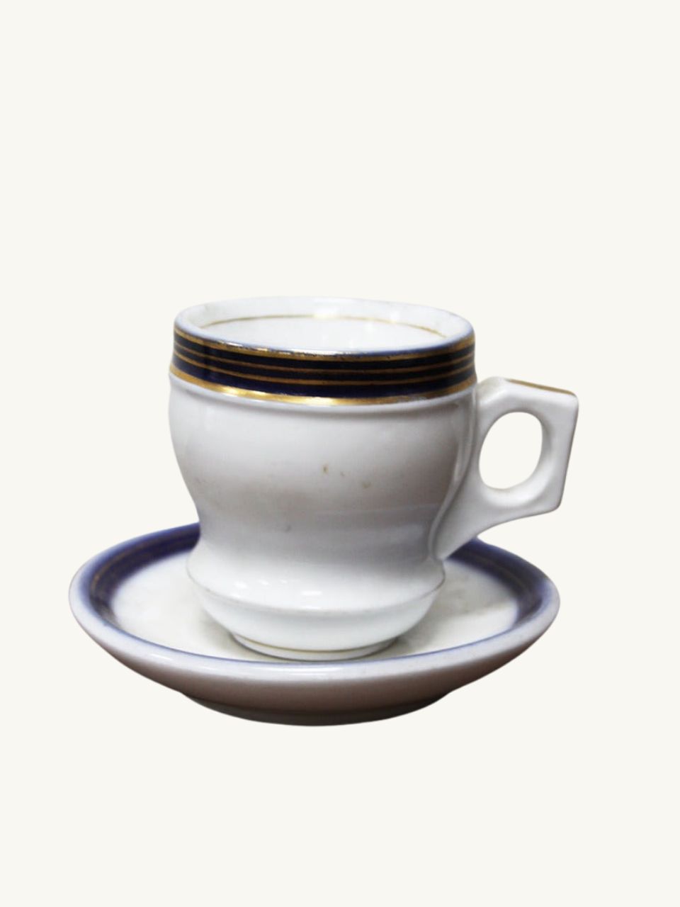 Pair of bistro cups and saucers