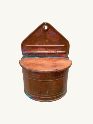 Copper salt pot