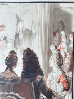 Set of La Hoche prints