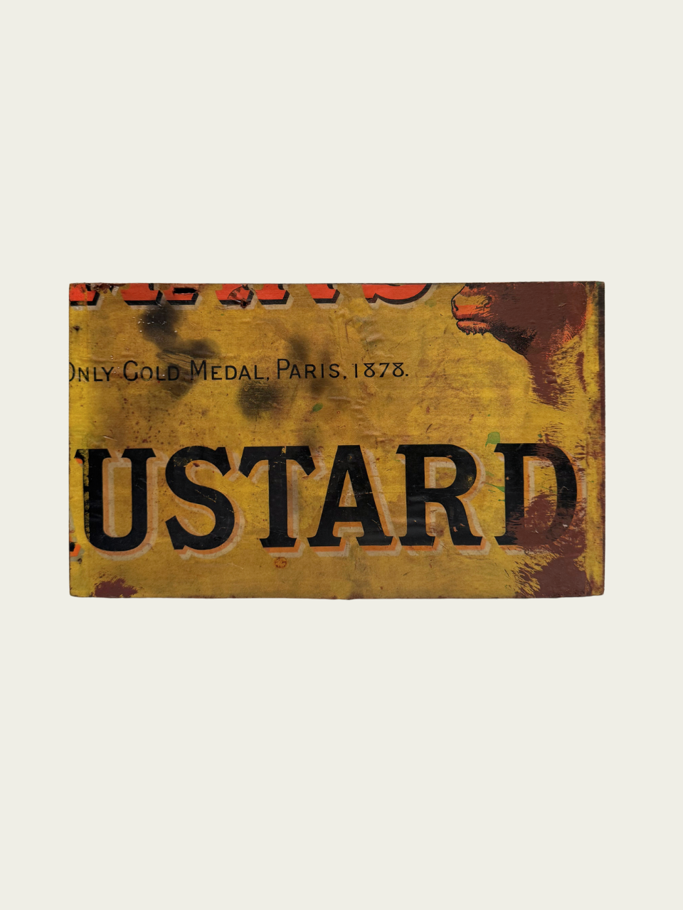 Part of a sign