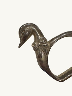 Pair of duck napkin rings