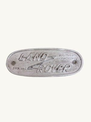 Land Rover badge