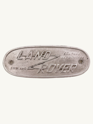 Land Rover badge