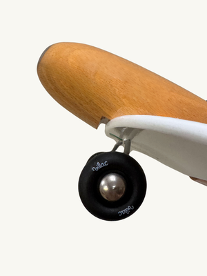 White toy plane by Vilac