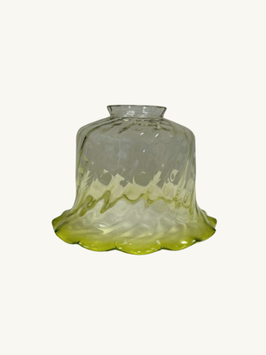 Green glass shade