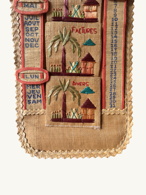 Rattan organiser