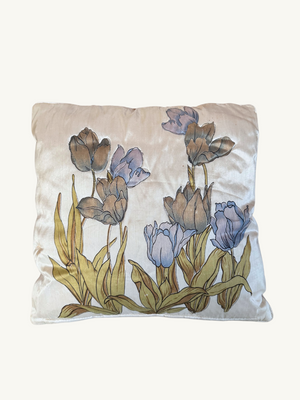 Floral cushion