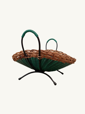 Mid century fruit basket