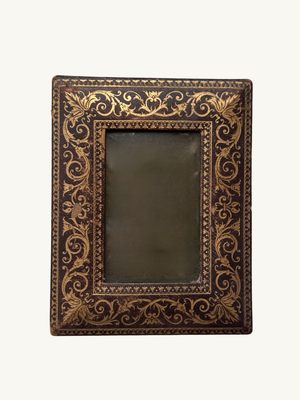 Small leather frame