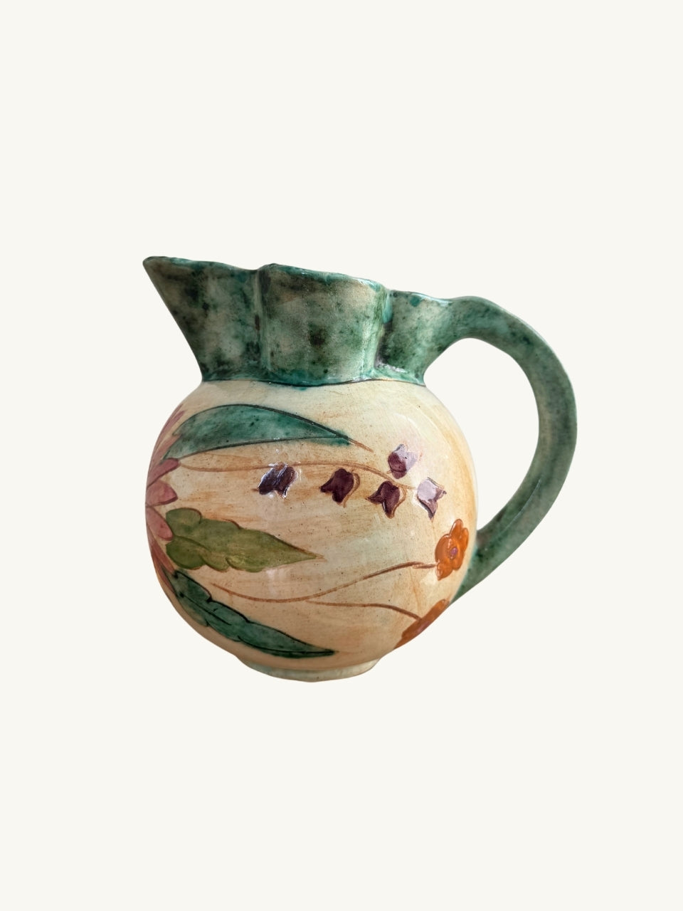 Floral jug