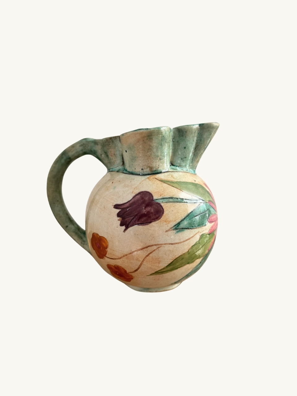 Floral jug