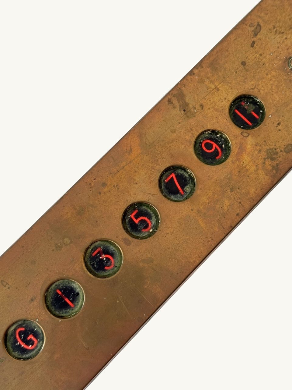 Elevator plaque
