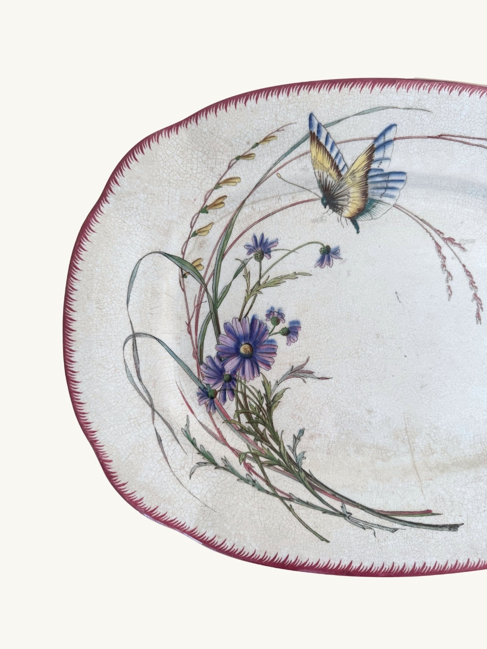 Sarreguemines serving dish