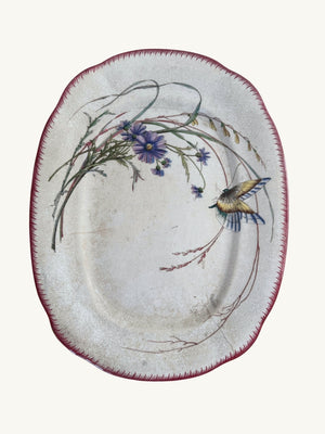 Sarreguemines serving dish