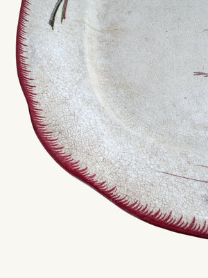 Sarreguemines serving dish