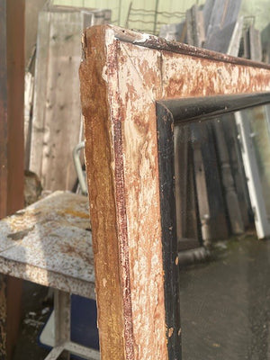 Mercury plate 1830's mirror
