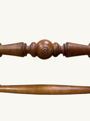 Walnut towel holder