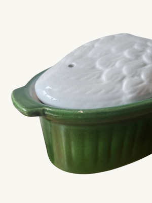 Ceramic duck dish