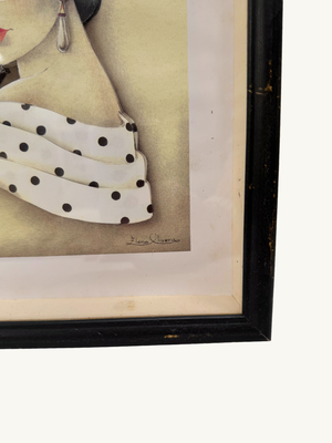 Framed paper art by Elena Olivera