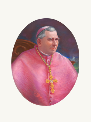 Chalk portrait