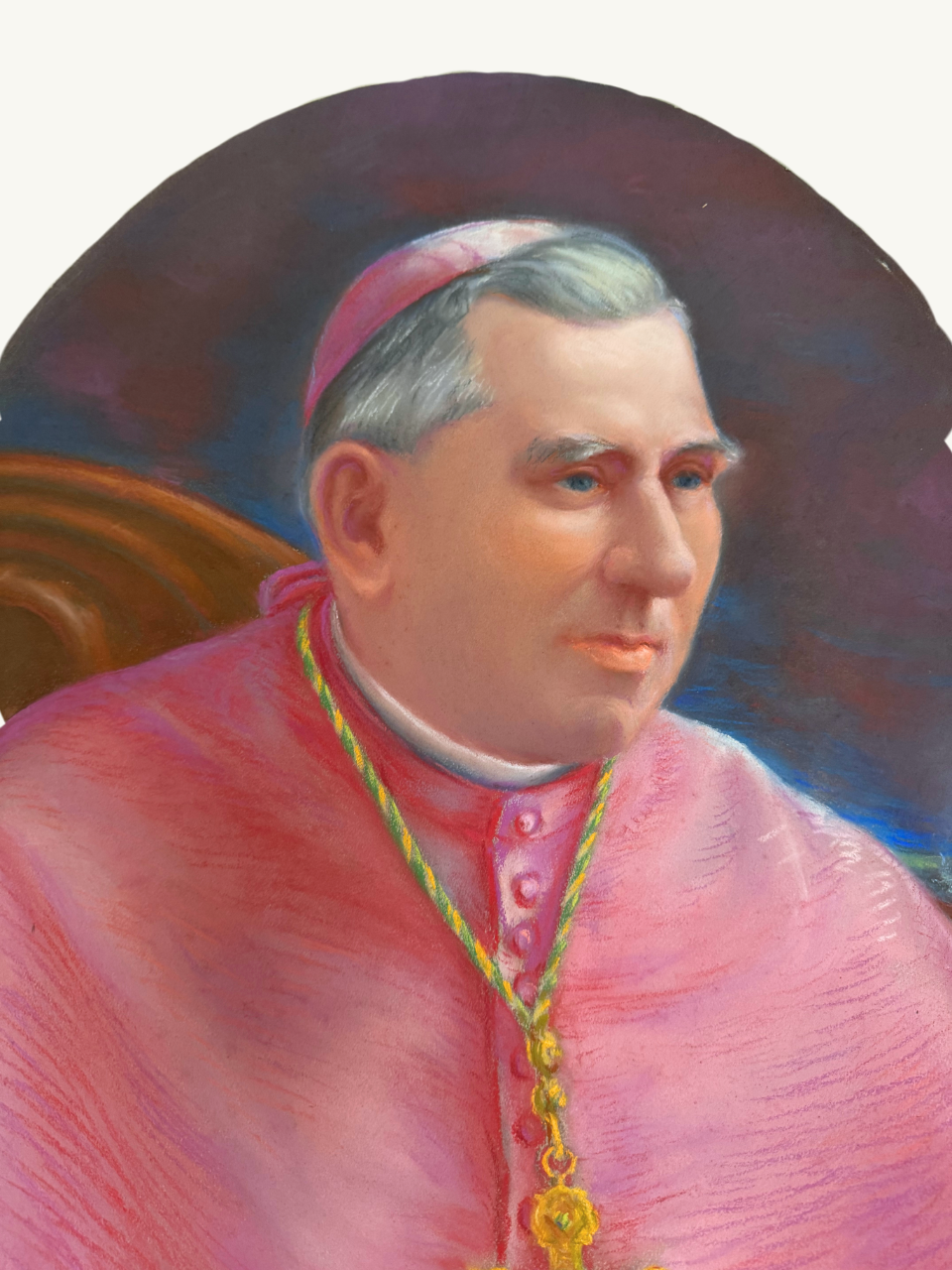 Chalk portrait
