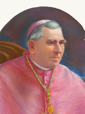 Chalk portrait