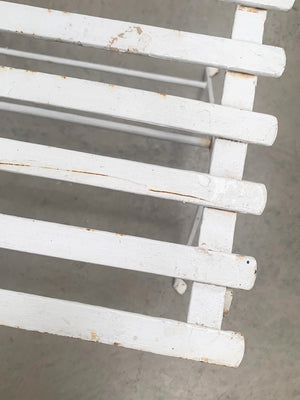 Set of 4 folding garden chairs